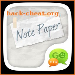 (FREE) GO SMS NOTEPAPER THEME icon