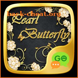 (FREE) GO SMS PEARL BUTTERFLY THEME icon