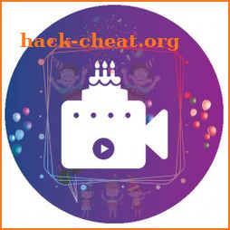 Free Happy Birthday Video Maker with Song and Name icon
