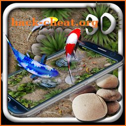 Free Koi Fish 3D Theme With Animation icon