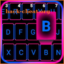 Free Neon keyboard icon