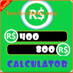 Free Robux Super Calculator 99% icon