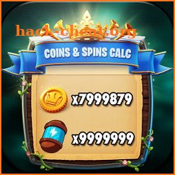 Free Spins and Coins Calc For Coin Piggy Master icon