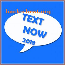 Free TextNow Text+ calls App Tips 2018 icon