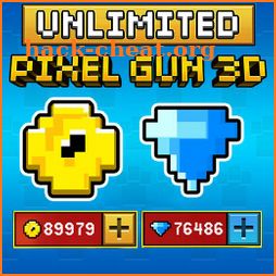 Free Tips Pixel Gun 3D GEMS & Diamonds icon