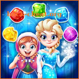 Freeze Jewels Ice Princess icon