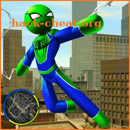 Frog-Spider StickMan Rope Hero Gangster Vegas icon