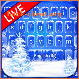 Froze Snowflakes Live Keyboard Theme icon