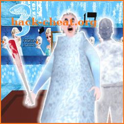Frozen Granny Ice Queen Scary icon