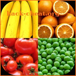 Fruit and Vegetables, Nuts & Berries: Picture-Quiz icon