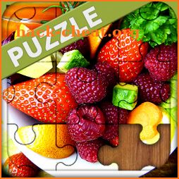 Fruit jigsaw puzzles icon