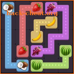 Fruit Puzzle King: Line Art Link Kids Free Game icon