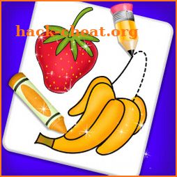 Fruits and Vegetable - How to Draw & Color Fruits icon