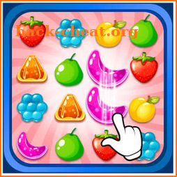 Fruits Candy Match Crush : Puzzle Game icon