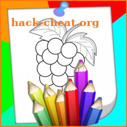 Fruits Flower Coloring Book icon