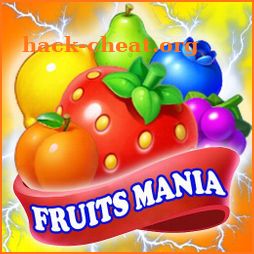 Fruits Mania-Fruits Crush-Fancy Match 3 Puzzle icon