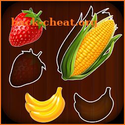 Fruits Vegetables For Toddlers kids icon