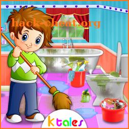 Full House Cleaning - Home Cleanup Game For Girls icon