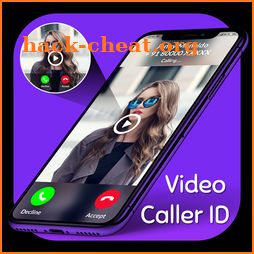 Full Screen Video - True Caller ID icon