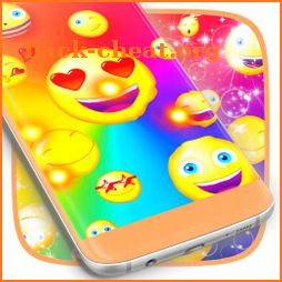 Fun Colorful Emoji Wallpaper icon