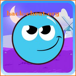 Funny Blue Ball Journey icon