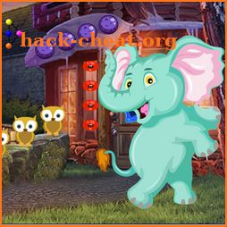 Funny Elephant Rescue 2 Best Escape Game-384 icon