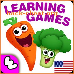 FUNNY FOOD 2! Educational Games for Kids Toddlers! icon