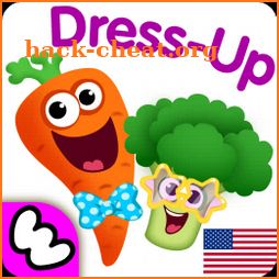 Funny Food DRESS UP games for toddlers and kids!😎 icon