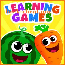 Funny Food! Kids Learning Games 4 Toddler ABC Math icon