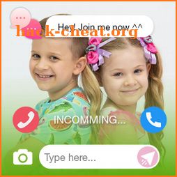 Funny Kids Show: Fake Chat & Call Video icon