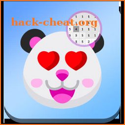 Funny Panda - Color by Number icon