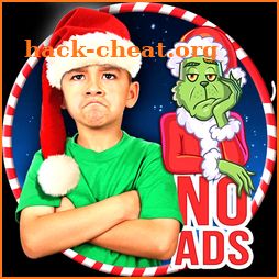 Funny Stickers, Grinch & Bad Santa icon