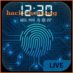 Future Tech Fingerprint Lock Screen for Prank icon