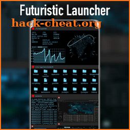 Futuristic Launcher-Iris Theme icon
