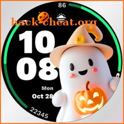 G054 3D Halloween Watch Face icon