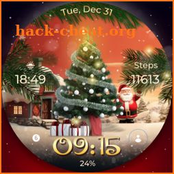 G058 Christmas Tree Watch Face icon