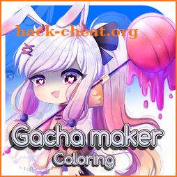 Gacha Life Maker Coloring icon