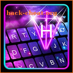 Galaxy 3d Hologram Keyboard Theme icon
