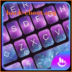 Galaxy Classic Purple Keyboard Theme icon