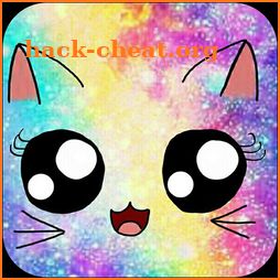 Galaxy Cute Kitty Sparkle Theme icon