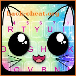 Galaxy Cuteness Kitty Keyboard Theme icon