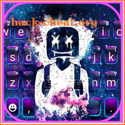 Galaxy Graffiti DJ Keyboard Theme icon