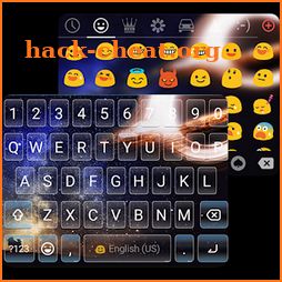 Galaxy Haw King Gif keyboard theme icon