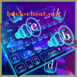 Galaxy Hologram Keyboard Theme icon