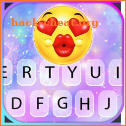 Galaxy Kiss Emoji Keyboard Theme icon