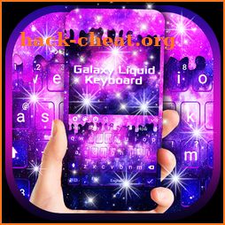 Galaxy Liquid Keyboard Theme icon