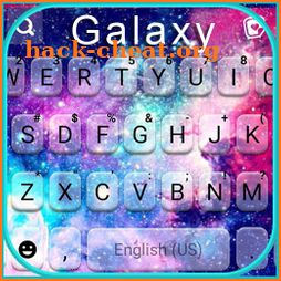 Galaxy Milky Way Keyboard Background icon