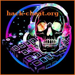 Galaxy Music Skull Keyboard icon