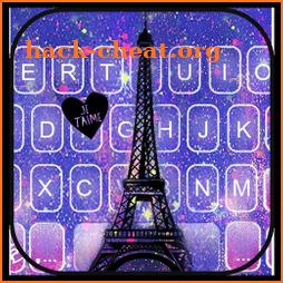 Galaxy Paris Tower Keyboard Theme icon