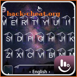 Galaxy Purple Keyboard Theme icon